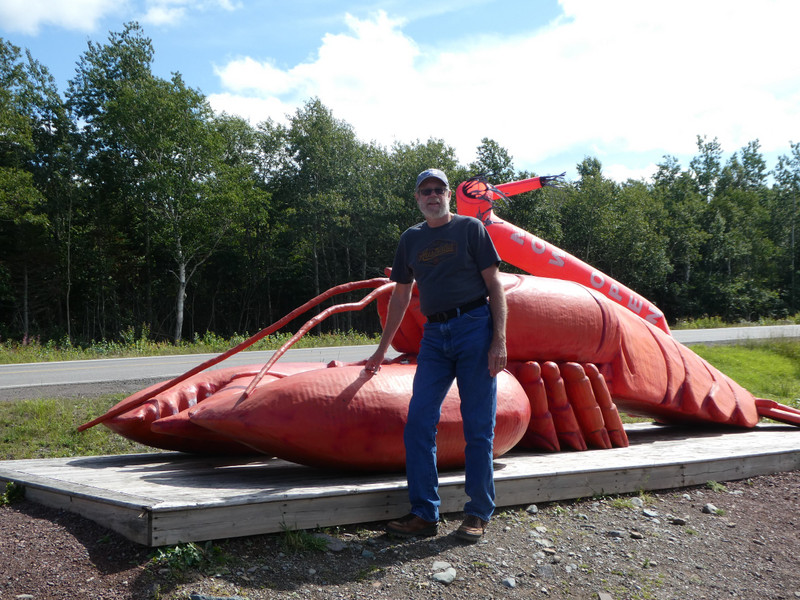 Giant lobster and I
