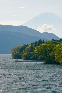 Mount Fuji from Lake Ashi
