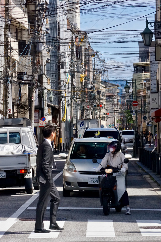 That’s a lot of wires, Kyoto