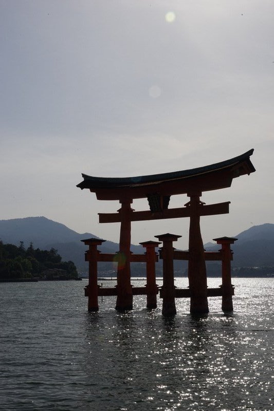 Torii gate, Itsukushima Shrine