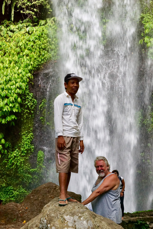 Simon and Brian at Tiu Kelep waterfall
