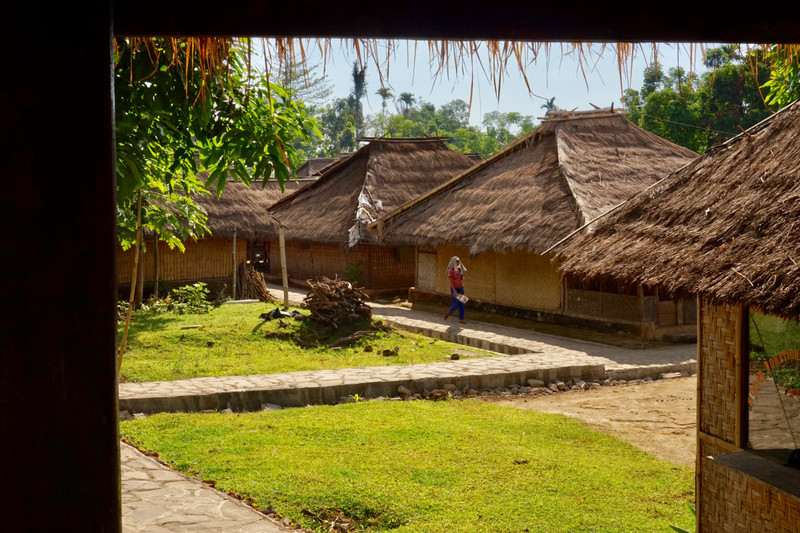 Traditional Indonesian village