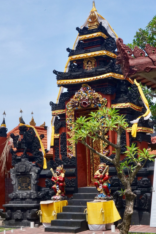 Balinese temple, Nusa Dua beachfront