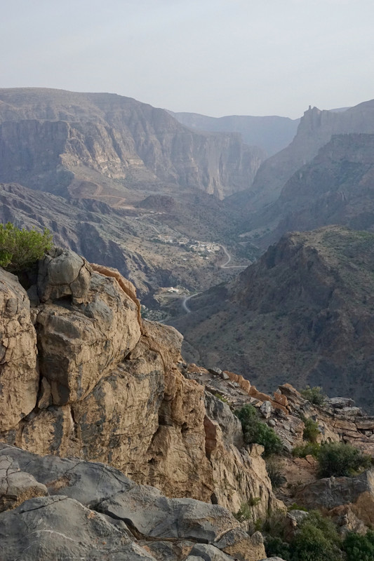 The Omani Grand Canyon from Jebel Akhdar.