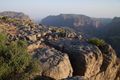 Canyon from Jebel Akhdar at sunset