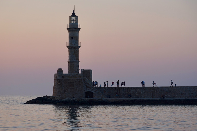 Lighthouse, Old Chania Town
