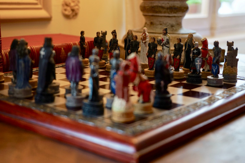 Chess set, Le Clos d’Amboise