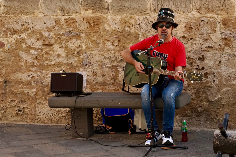 Keeping the music going on the Alghero waterfront