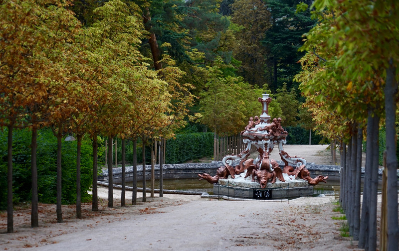 Fountain, La Granja gardens
