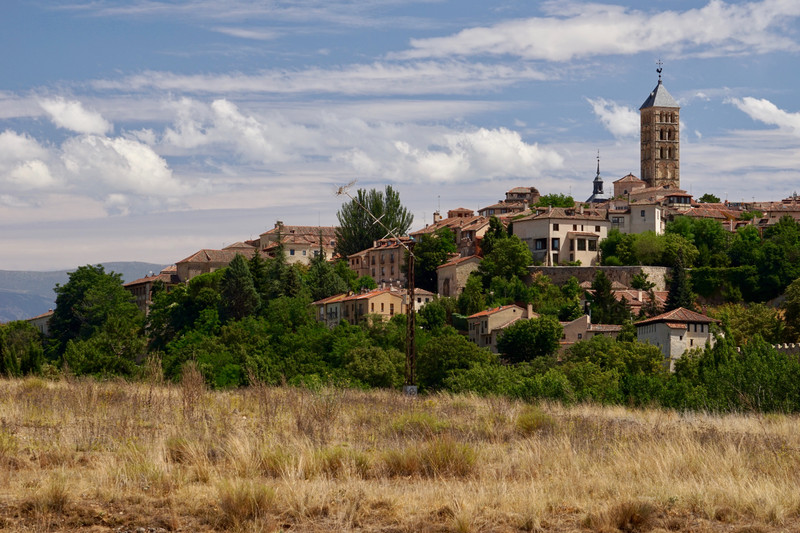 Segovia from Iglesia de Vera Cruz