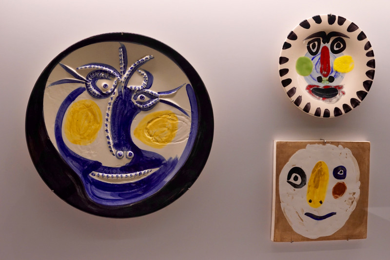 Picasso ceramics display, Soller Station