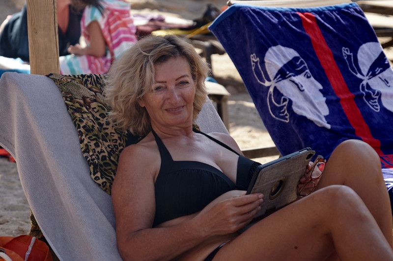 Relaxing, Playa de Cala Barques