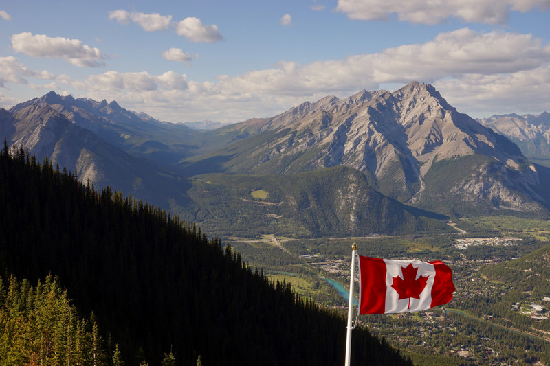 View from Sulphur Mountain