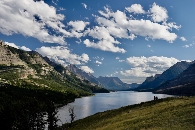 Upper Waterton Lake from the Prince of Wales Hotel
