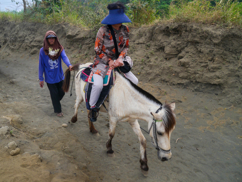 Donkey transport, Volcano Island