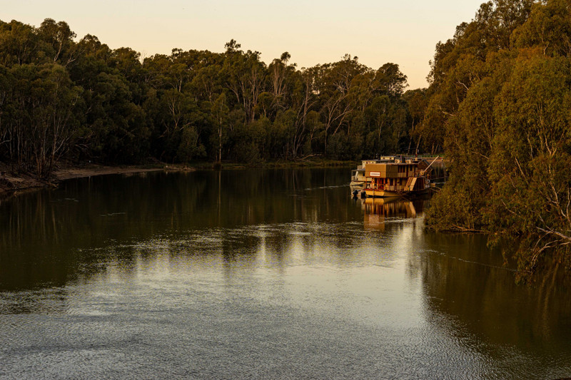 The Murray River at Echuca