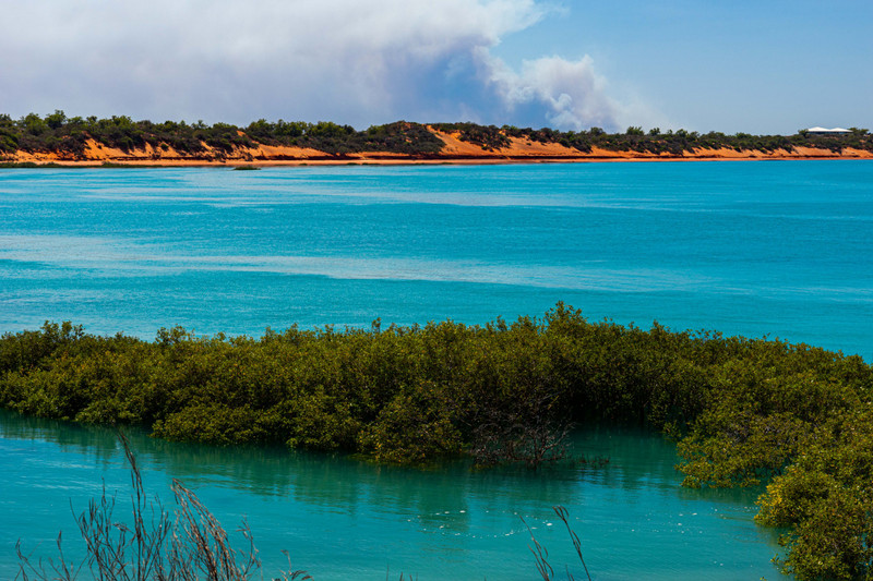 Roebuck Bay from Broome Port