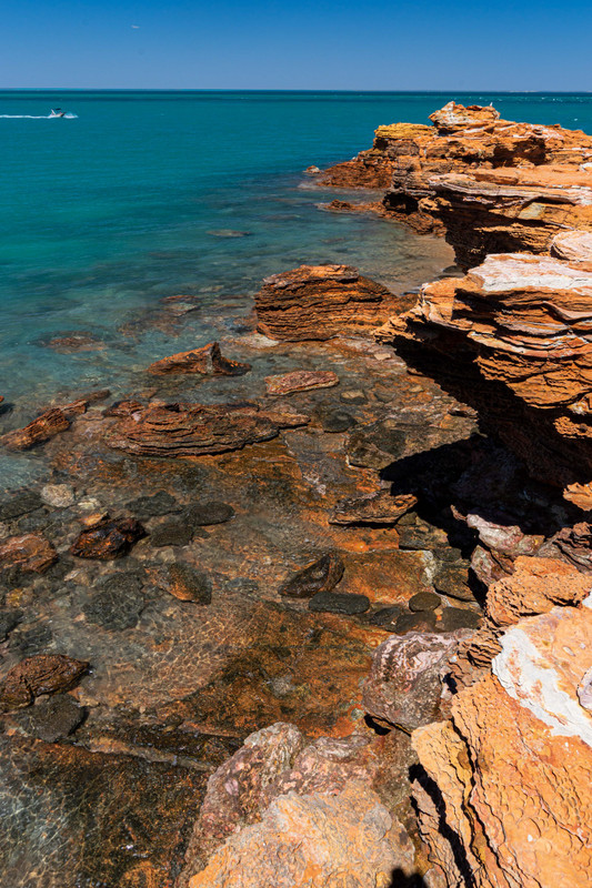 Rock formations near Broome Port