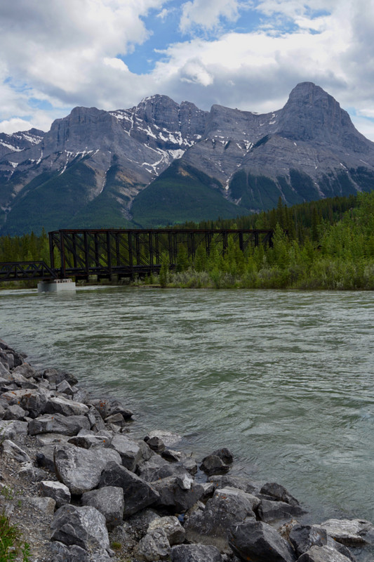 Canmore Engine Bridge and Bow River