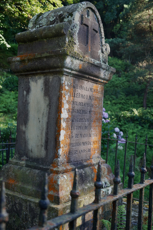 English cemetery, Mount Urgull