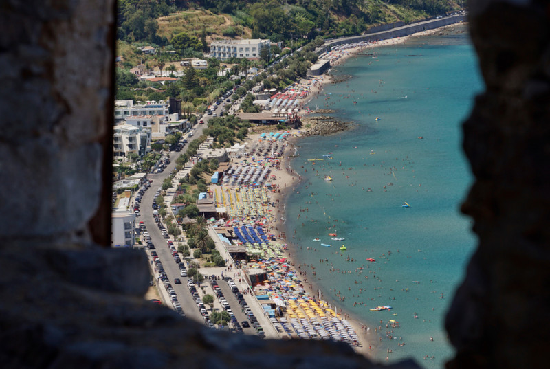 Cefalu from the clifftop