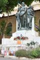 Great Siege Memorial and memorial to murdered journalist Daphne Caruana Galizia