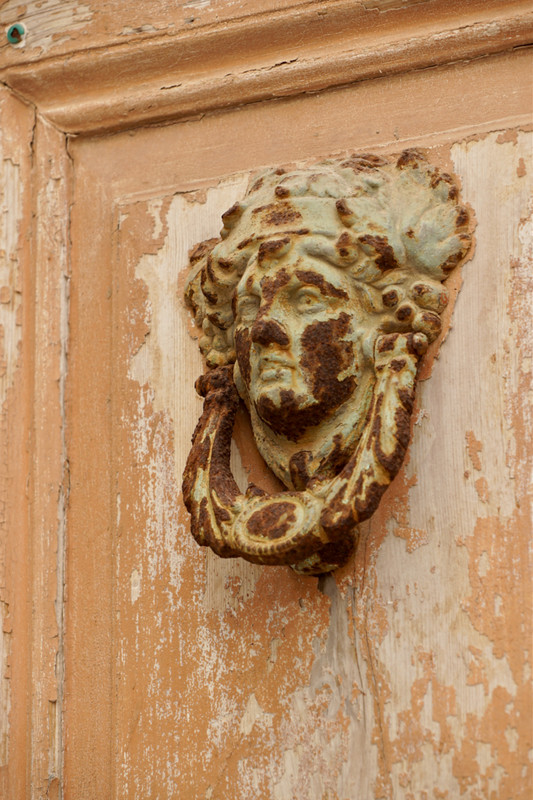 Door knocker, Naxos Castle