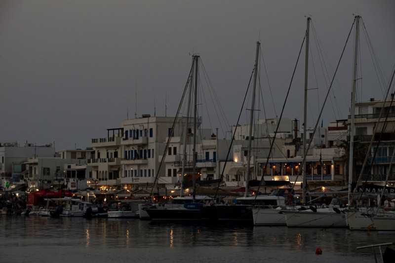 Early evening, Naxos Town