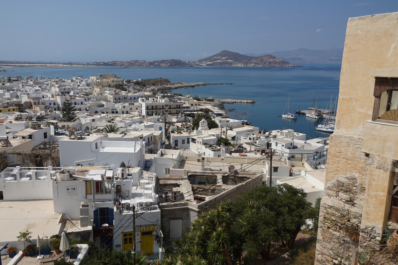 View from Naxos Castle