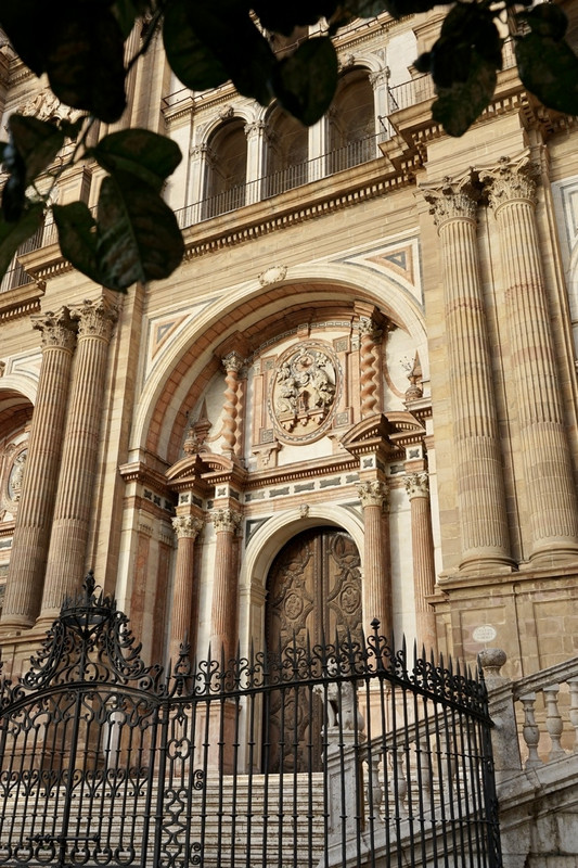 Malaga Cathedral door