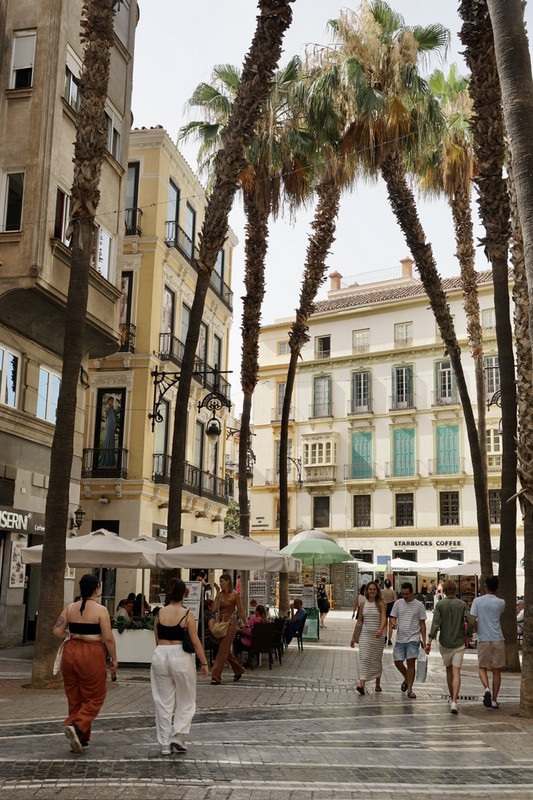 The streets of Malaga