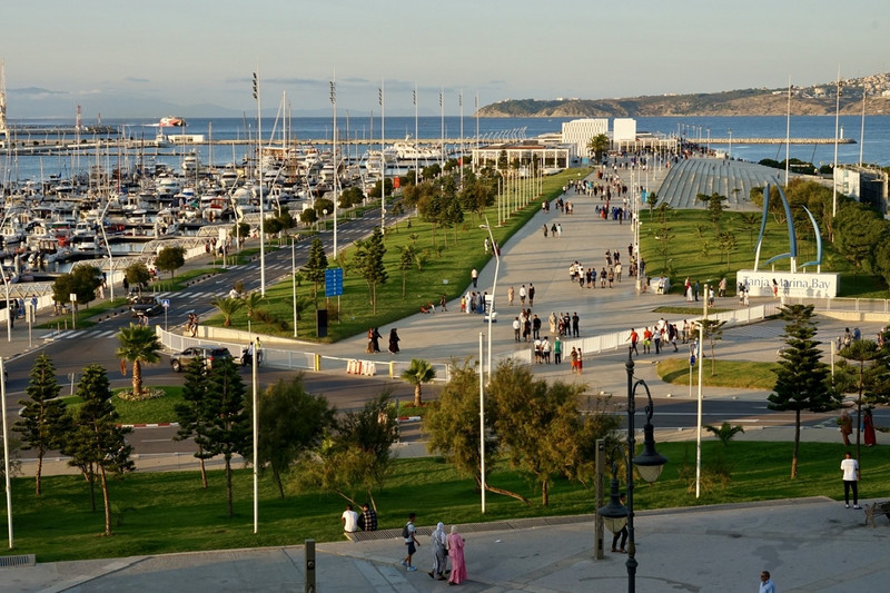 Tangier waterfront