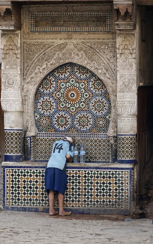 Traditional Medina drinking fountain