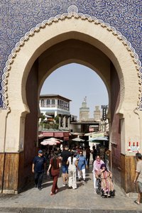 Bab Boujloud, The Blue Gate