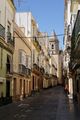 The backstreets of Cadiz, and the Tavira Tower