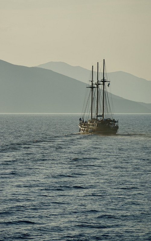 Approaching Kalymnos