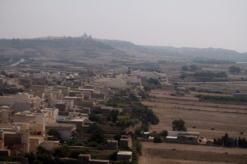 View from the church at Xewkija