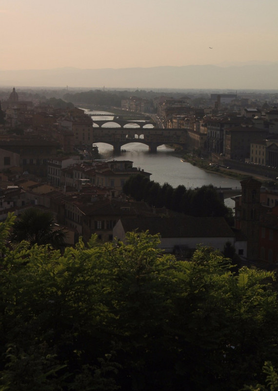 River Arno from Piazzale Michelangelo