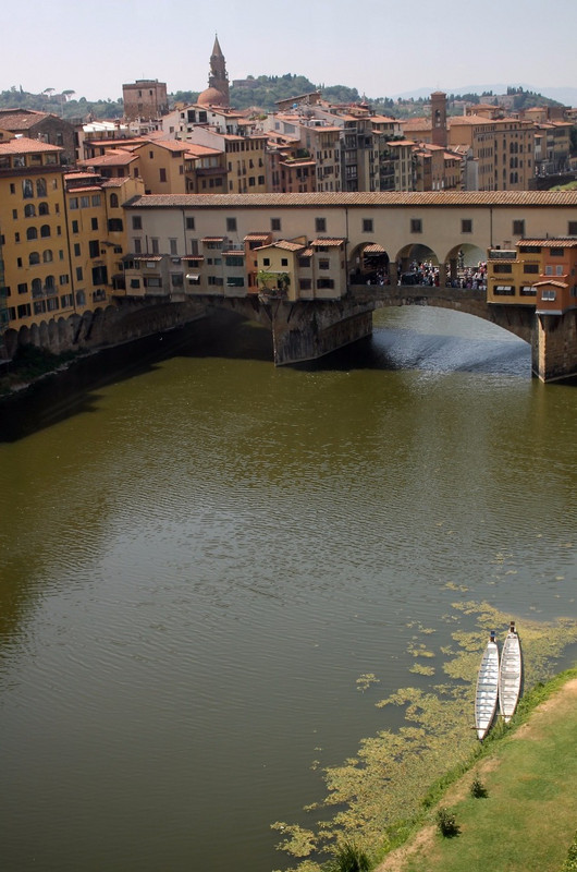 Ponte Vecchio from Uffizi Gallery