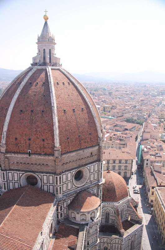 Florence Cathedral dome from bell tower