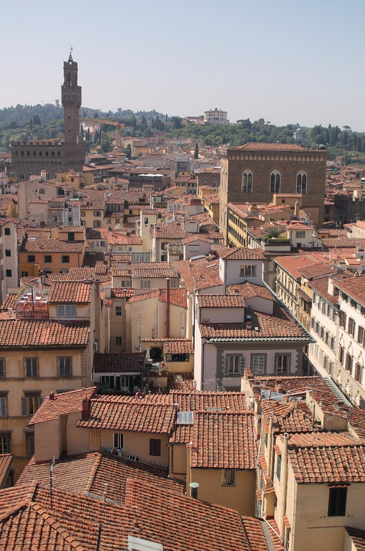 View from Florence Cathedral bell tower