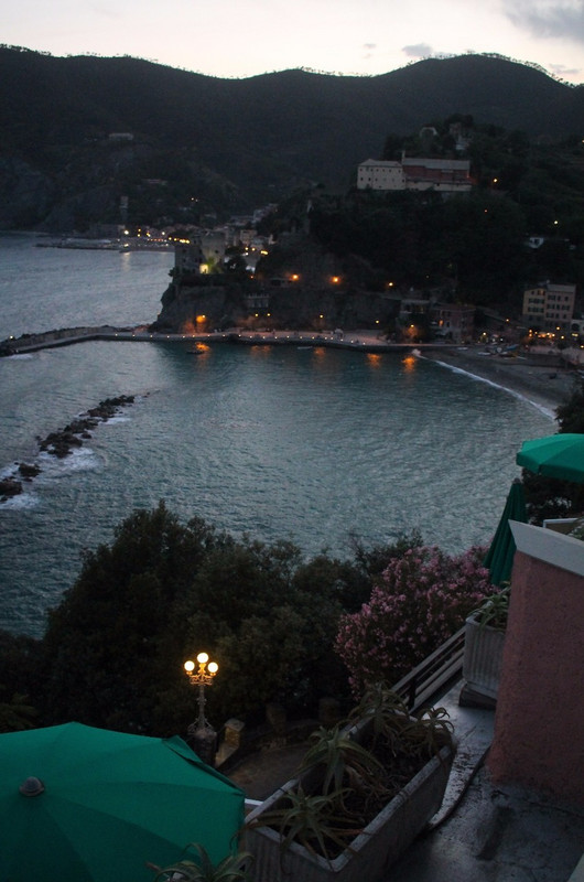 View from our room in Monterosso