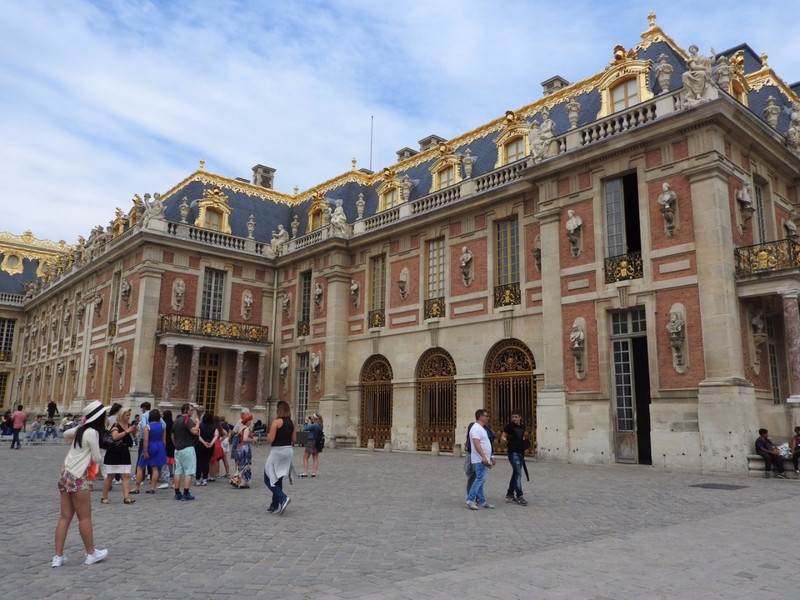 Entrance to Versailles Palace