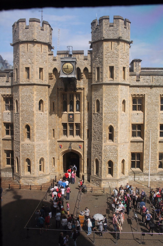 Entrance to the Crown Jewels