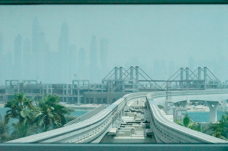 Dubai from monorail