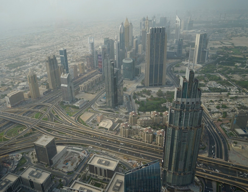 View from Burj Khalifa, Dubai