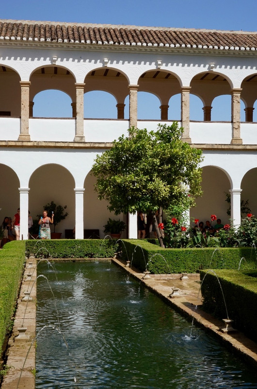Summer palace, the Alhambra, Granada