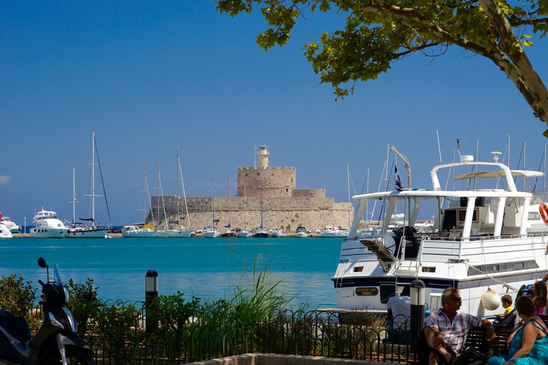 Fort of St Nicholas, Rhodes waterfront