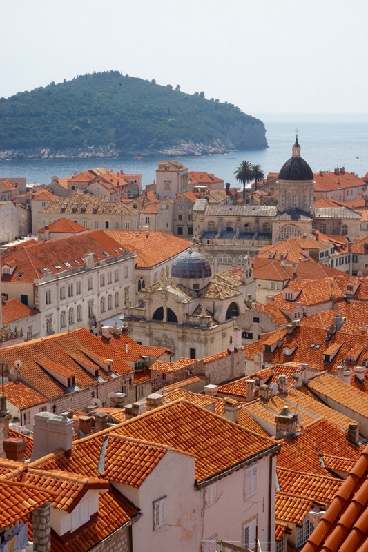 Dubrovnik Old Town from Town Wall