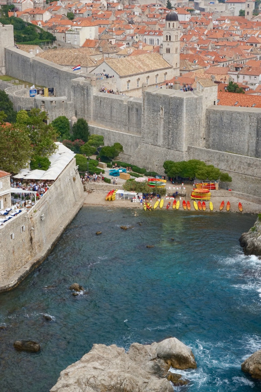 Old Town from Fort Lovrijenac, Dubrovnik